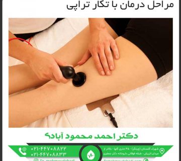 مراحل درمان با تکار تراپی کلینیک طب فیزیکی و توانبخشی دکتر احمد محمود آبادی